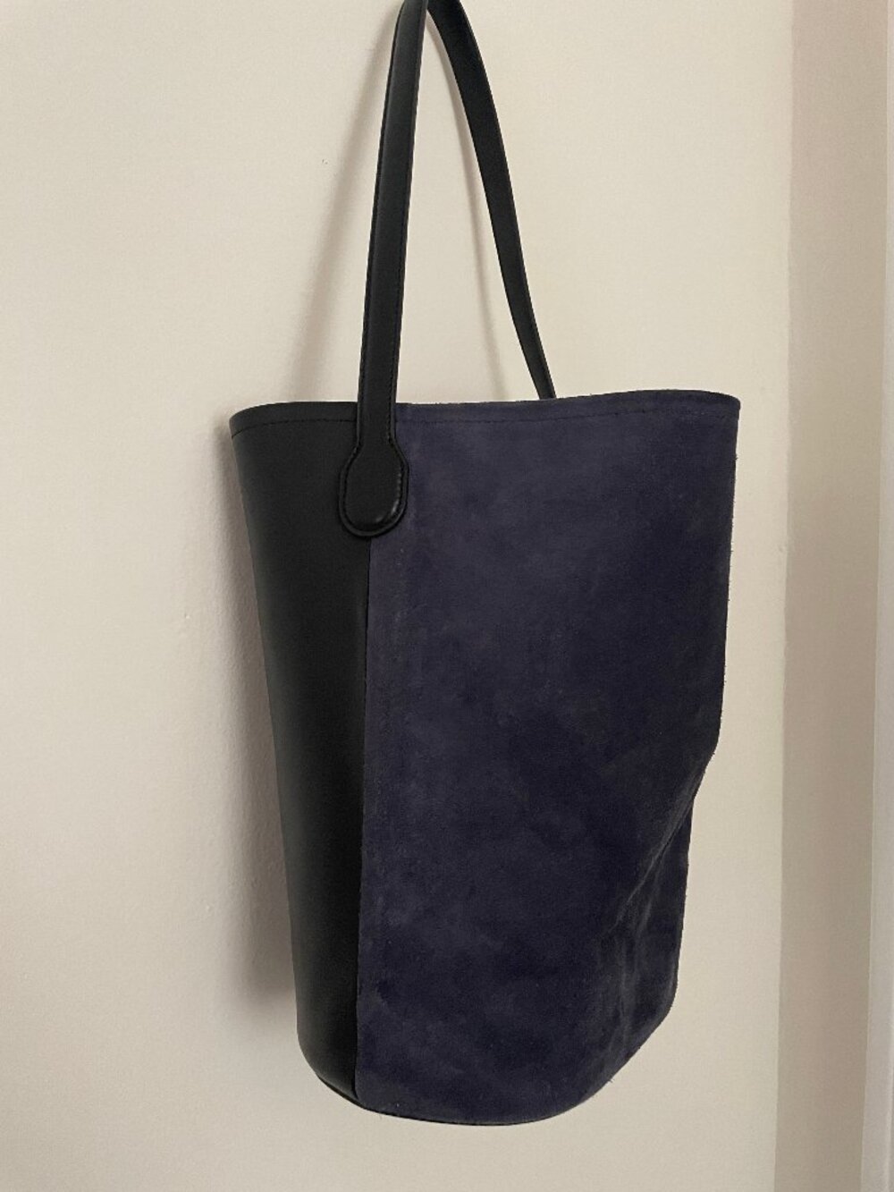 J. Crew Berkeley Bucket Bag - Leather and Suede - Picture 2 of 5